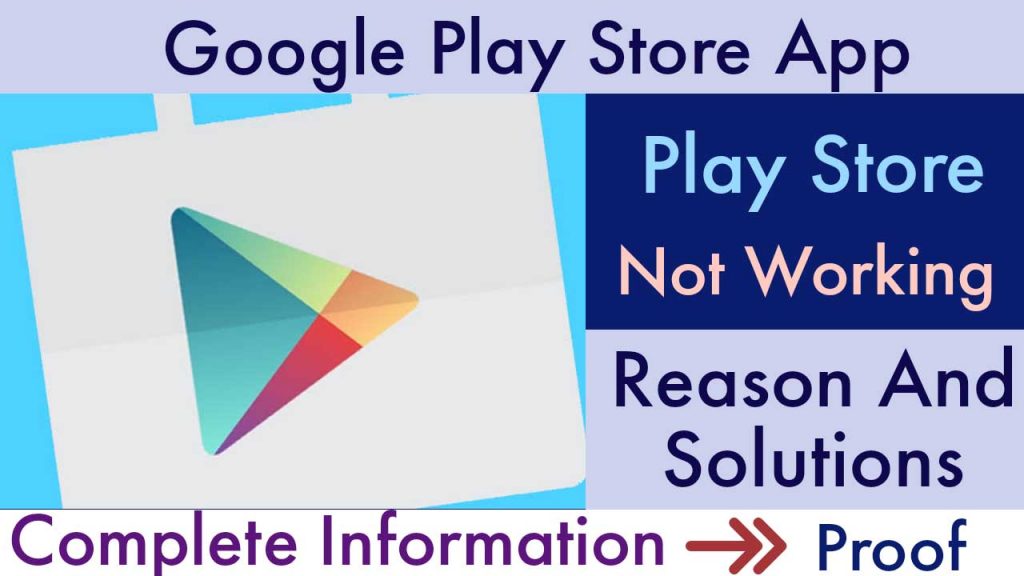 google play store app stopped work