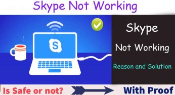skype is not opening